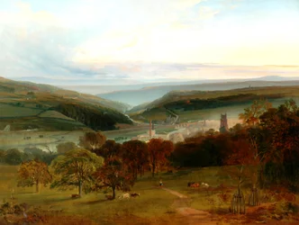 Sowerby Bridge von Pye Nest, 1840